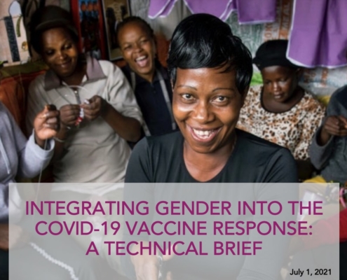 Integrating Gender into the COVID-19 Vaccine Response: A Technical Brief