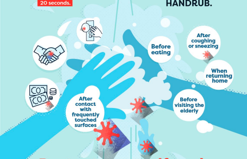 Wash coronavirus away: protect yourself and others from COVID-19 (handwashing poster)