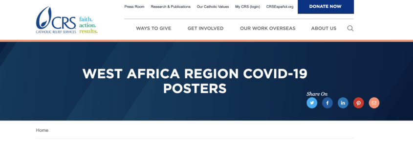 West Africa Region COVID-19 Posters