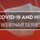 COVID-19 and HIV: Webinar Series