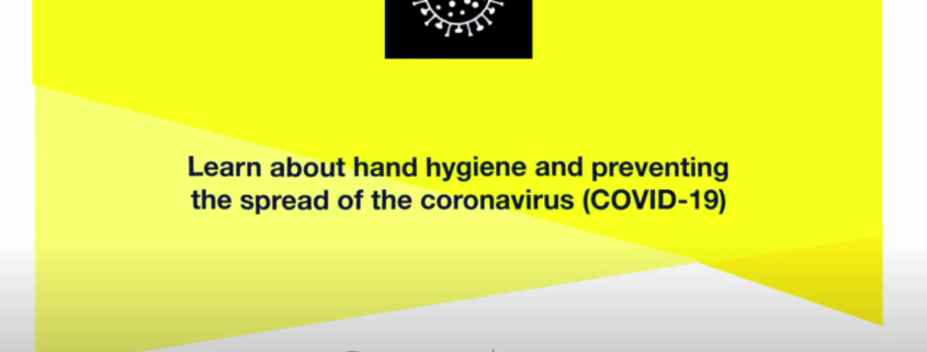 Learning about hand hygiene and preventing the spread of coronavirus (COVID-19)