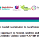 A Practical Approach to Prevent, Address and Document Domestic Violence under COVID-19