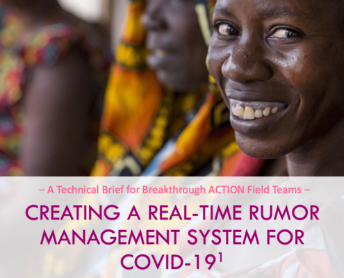 Creating a Real-Time Rumor Management System for COVID-19