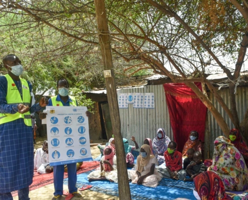 Reaching Communities in Chad with COVID-19 Safety Messages