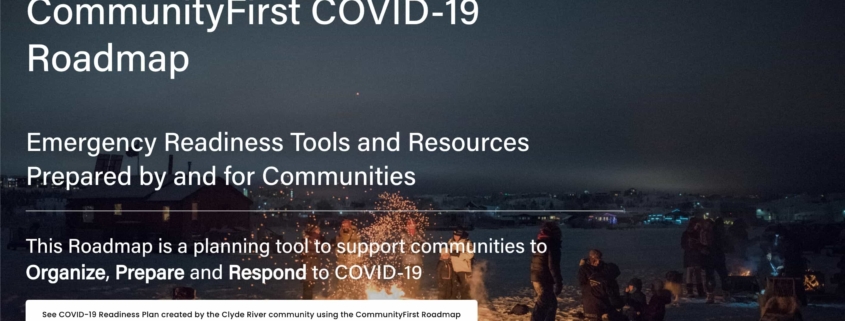 CommunityFirst COVID-19 Roadmap
