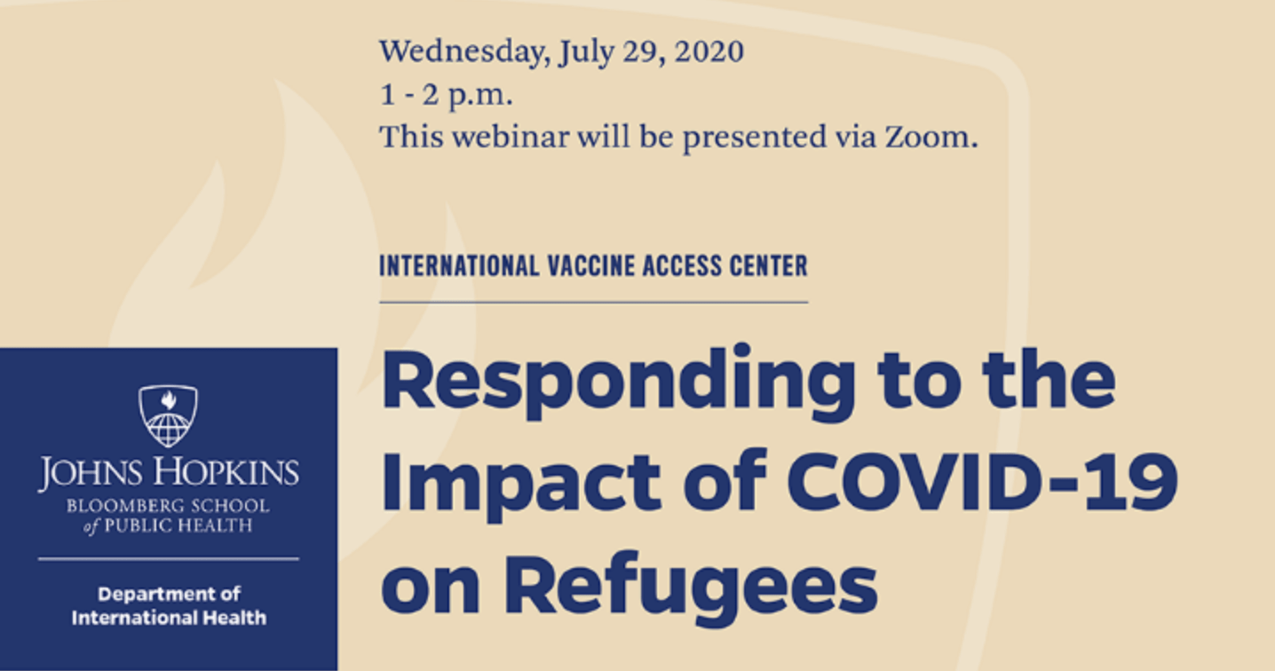 Responding to the Impact of COVID-19 on Refugees