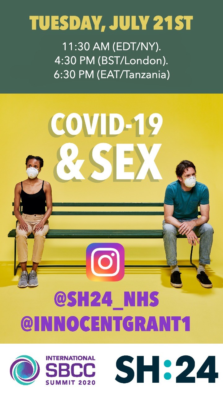 Youth Champions Instagram Live Session: "COVID-19 & Sex"