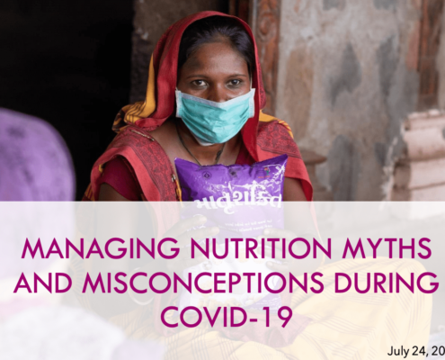Managing Nutrition Myths and Misconceptions During COVID-19