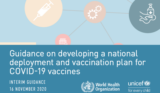 Guidance on developing a national deployment and vaccination plan for COVID-19 vaccines