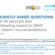 Frequently asked Questions on Vaccines and Breastfeeding
