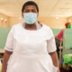 Eunice Marorongwe recovered from COVID-19 and is back at work helping patients. Photo credit: UNICEF