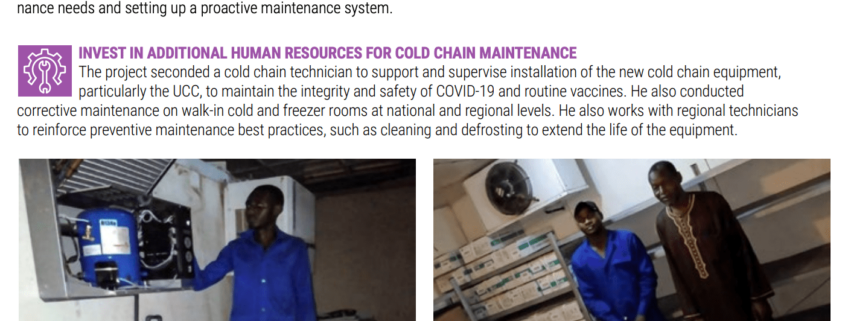 Case Study: Niger | How the COVID-19 Response Is Strengthening the Cold Chain