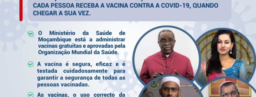 Esclarecimento 16. vacina COVID-19 apoiada por religiosos