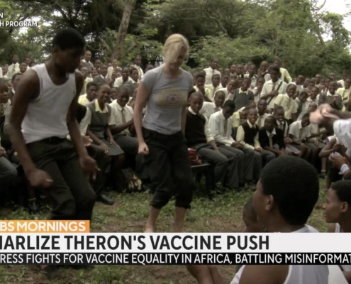 Charlize Theron takes on new role of fighting COVID vaccine hesitancy and inequality
