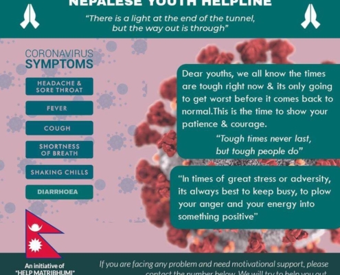 COVID-19 Moral Support Campaign Nepalese Youth Helpline