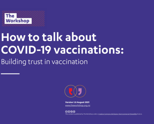 How to Talk About Covid-19 Vaccinations: Building Trust in Vaccination, A Guide, 2021