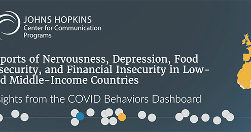 Reports of Nervousness, Depression, Food Insecurity, and Financial Insecurity in Low- and Middle-Income Countries