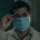 a doctor wearing a mask