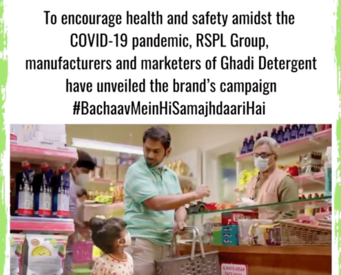 Ghadi Detergent Mask Campaign