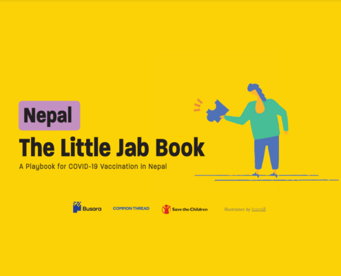 Nepal Little Jab Book