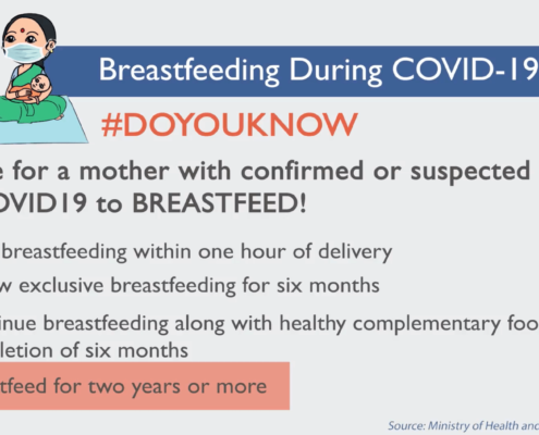 Can you breastfeed if you have COVID-19?