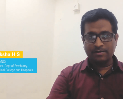Video of Dr. Virupaksha H S explaining how COVID-19 is affecting parents' mental health