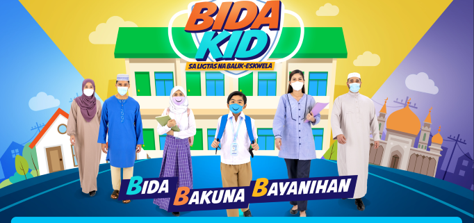 BIDA Kid promotional poster for Muslim communities in the Philippines