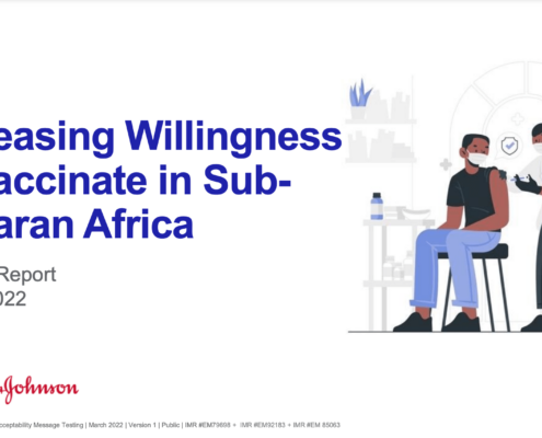 Insights Report: Increasing Willingness to Vaccinate in Sub-Saharan Africa