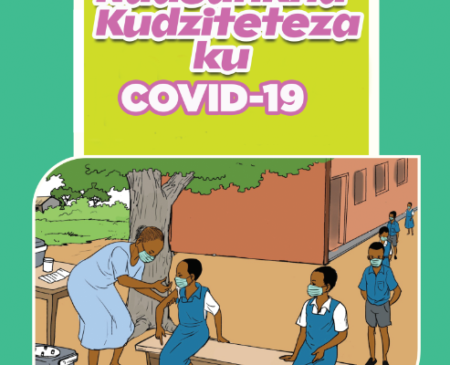 Cover of Malawi Comic Book on COVID-19